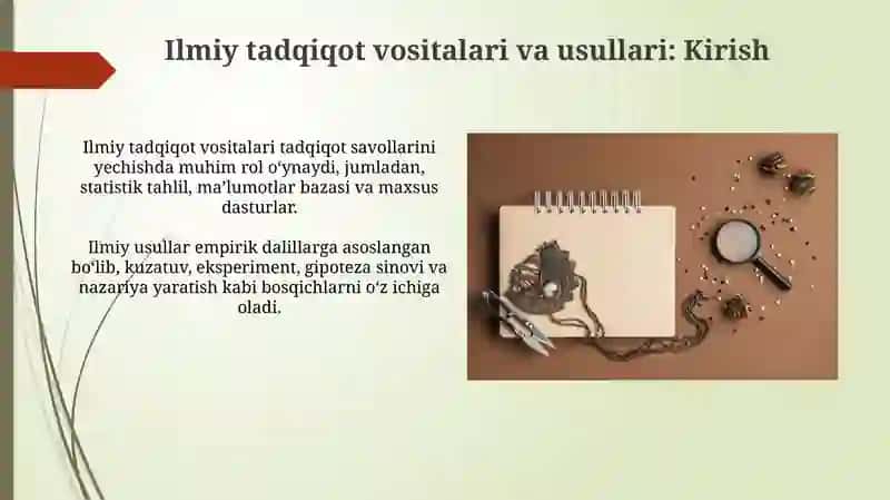 Ilmiy tadqiqot vositalari va metodlari 3