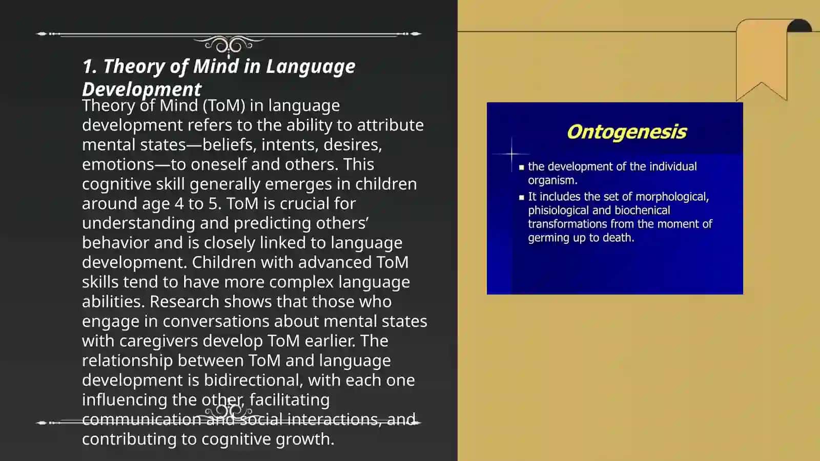 Theories of language consciousness formation in ontogenesis 3