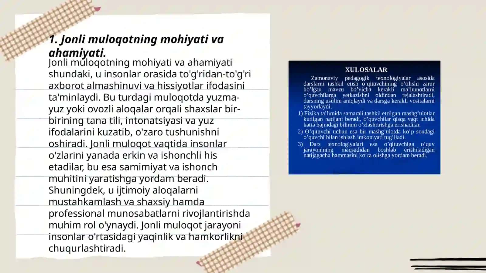 Jonli Muloqot 3