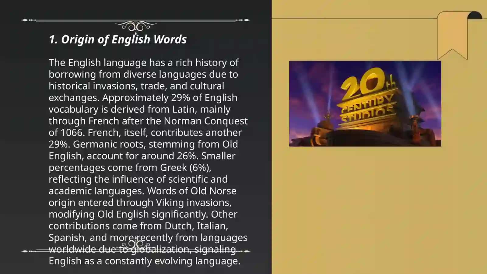 Etymology and the history of words 3