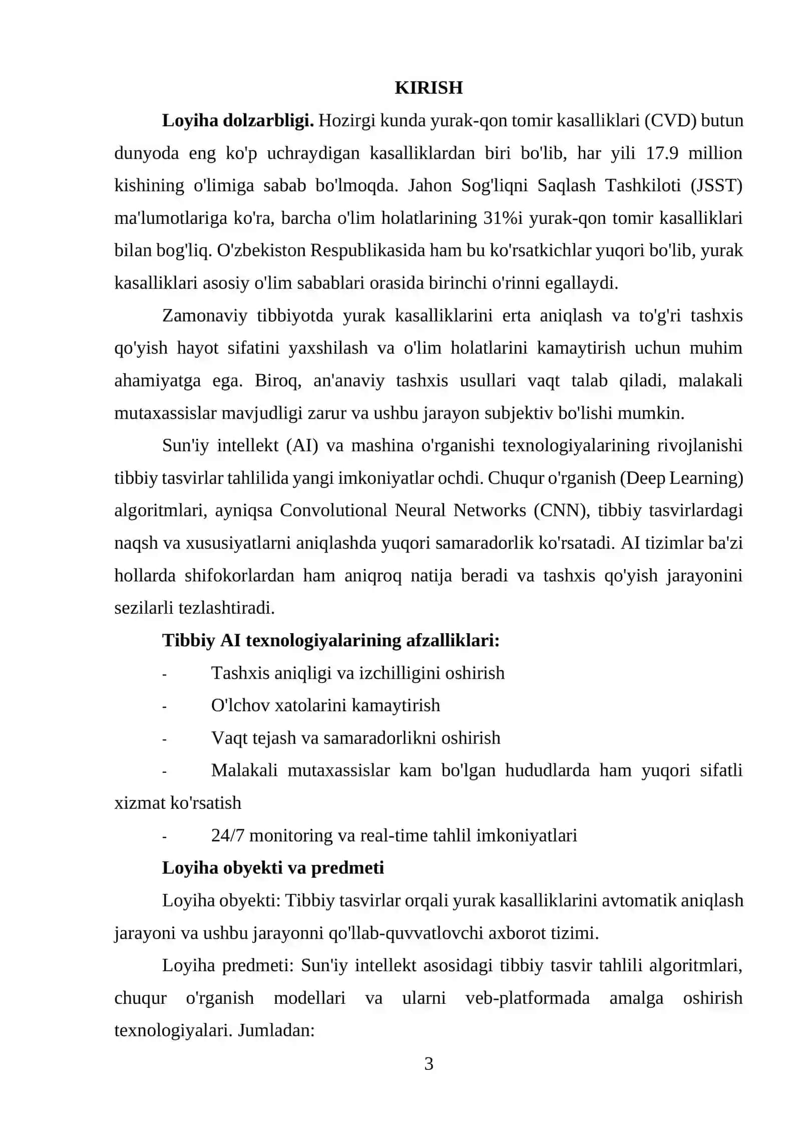 CARDIOANALYZER TIZIMINI ISHLAB CHIQISH VA AMALGA OSHIRISH 3