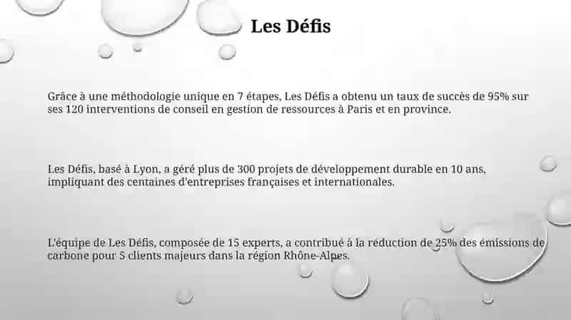 Les Défis 3