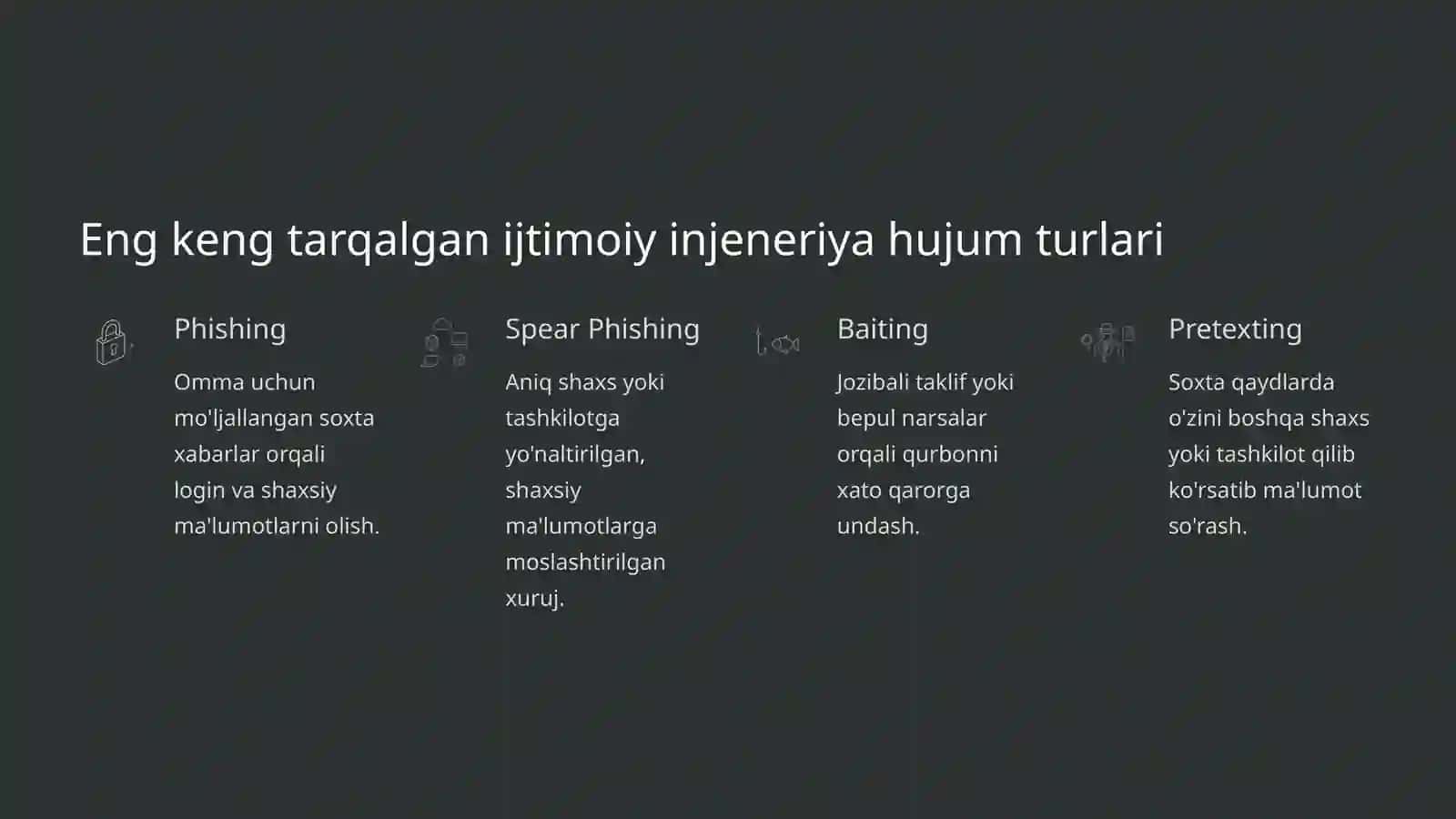 Ijtimoiy injeneriyada hujumlar tahlili 3