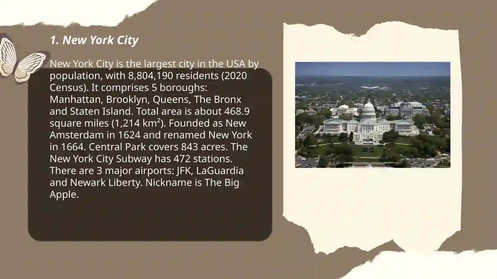 Famous cities of the USA 3