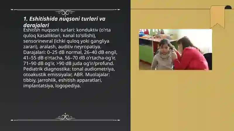 Eshitishida nuqsoni bo'lgan bolalar 3