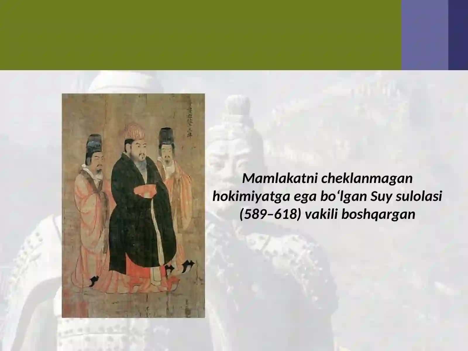 7-sinf Jahon tarixi Xitoy IV-X asrlarda dars taqdimot 3