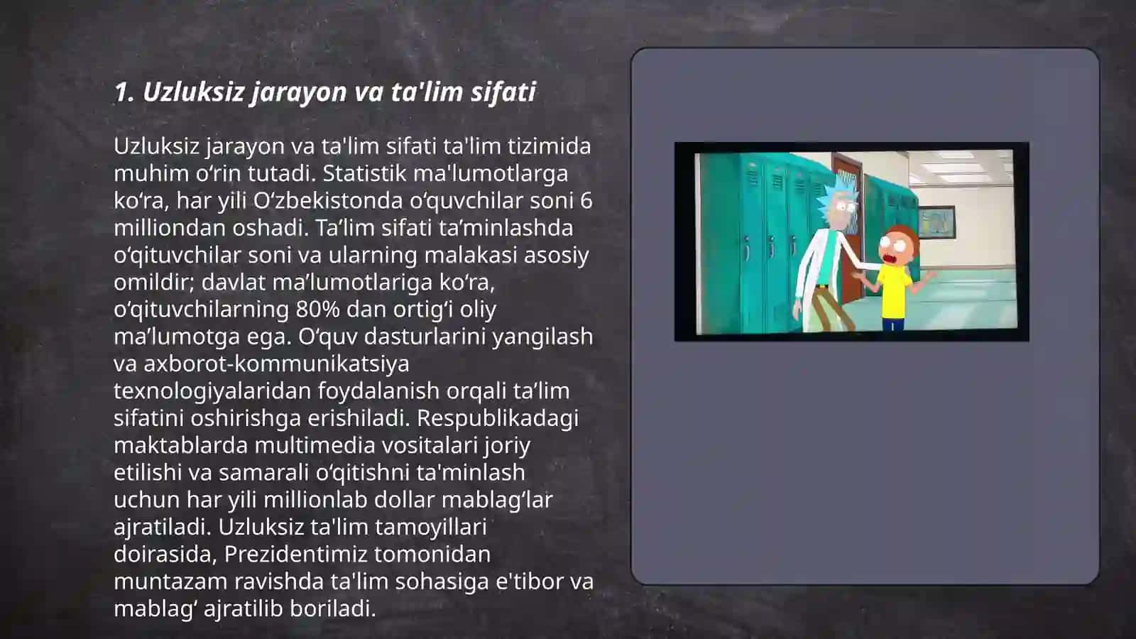 Uzluksiz jarayoning ahamiyati 3