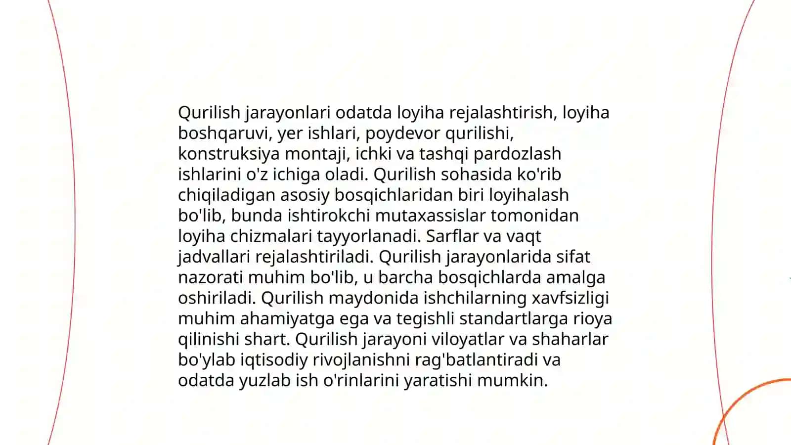 Qurilish jarayonlari 3