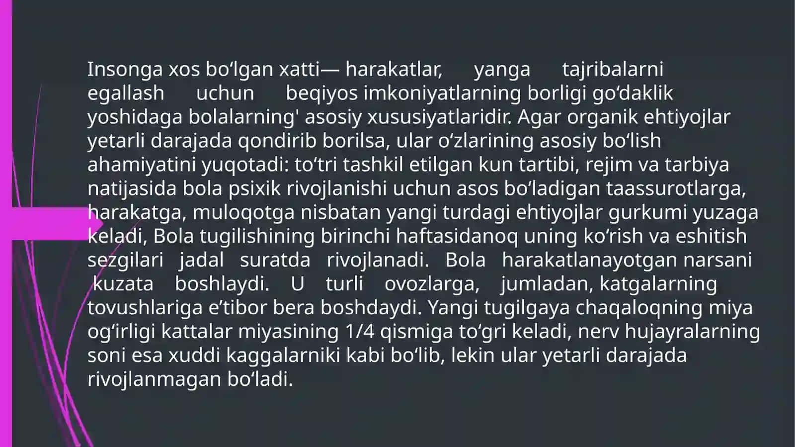 Go’daklik davri 3
