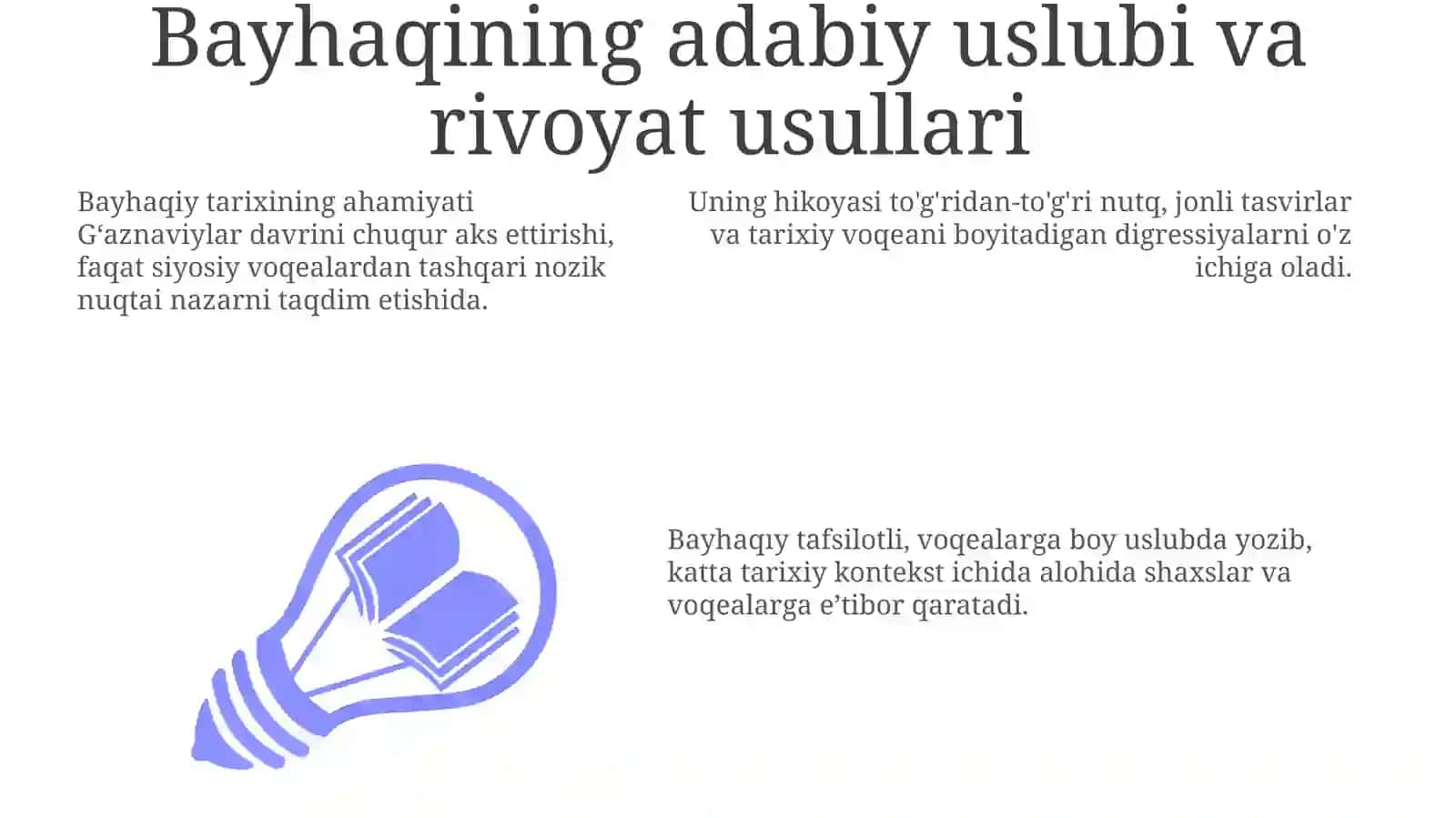 Bayhaqiyning "Tarixiy Bayhaqiy" 3