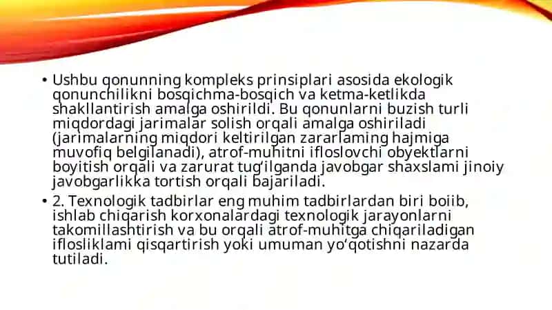 Atrof-muhitniifloslanishdanmuhofazalashbo‘yichatadbirlar 3