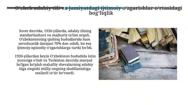 Oʻzbek adabiy tilining ijtimoiy kengayishi 3