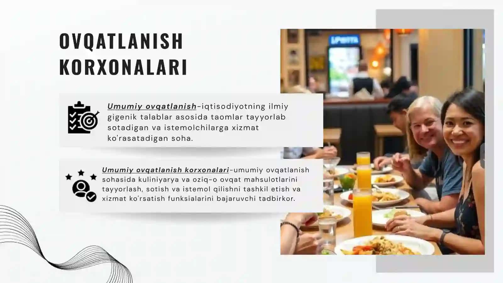 Turizmda ovqatlanish korxonalari 3