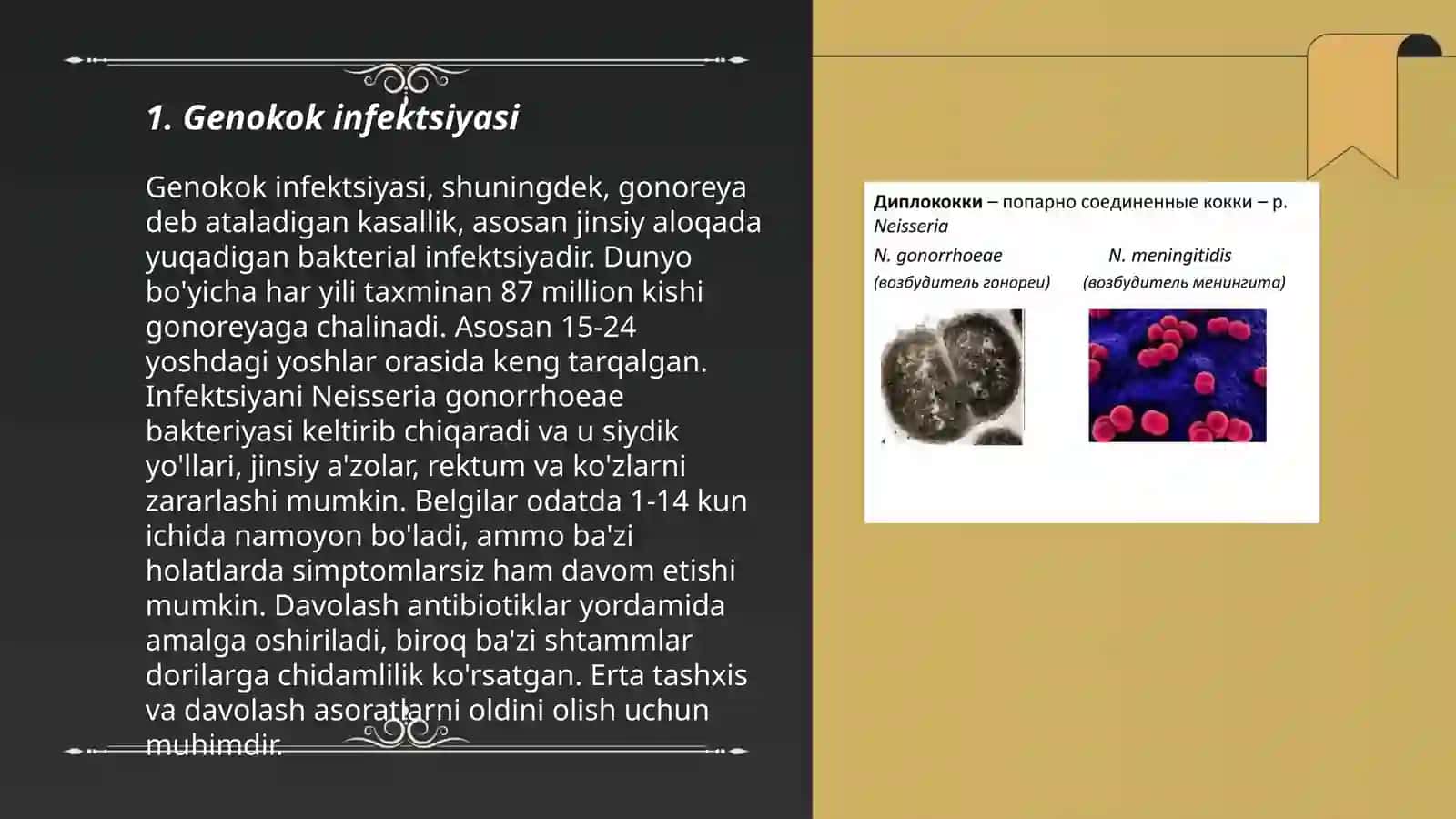 Genokok infektsiyasi 3