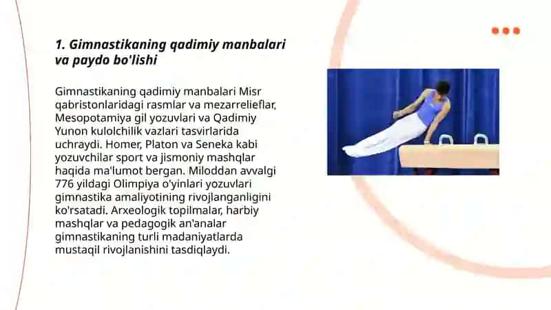 Gimnastika tarixi haqida 3