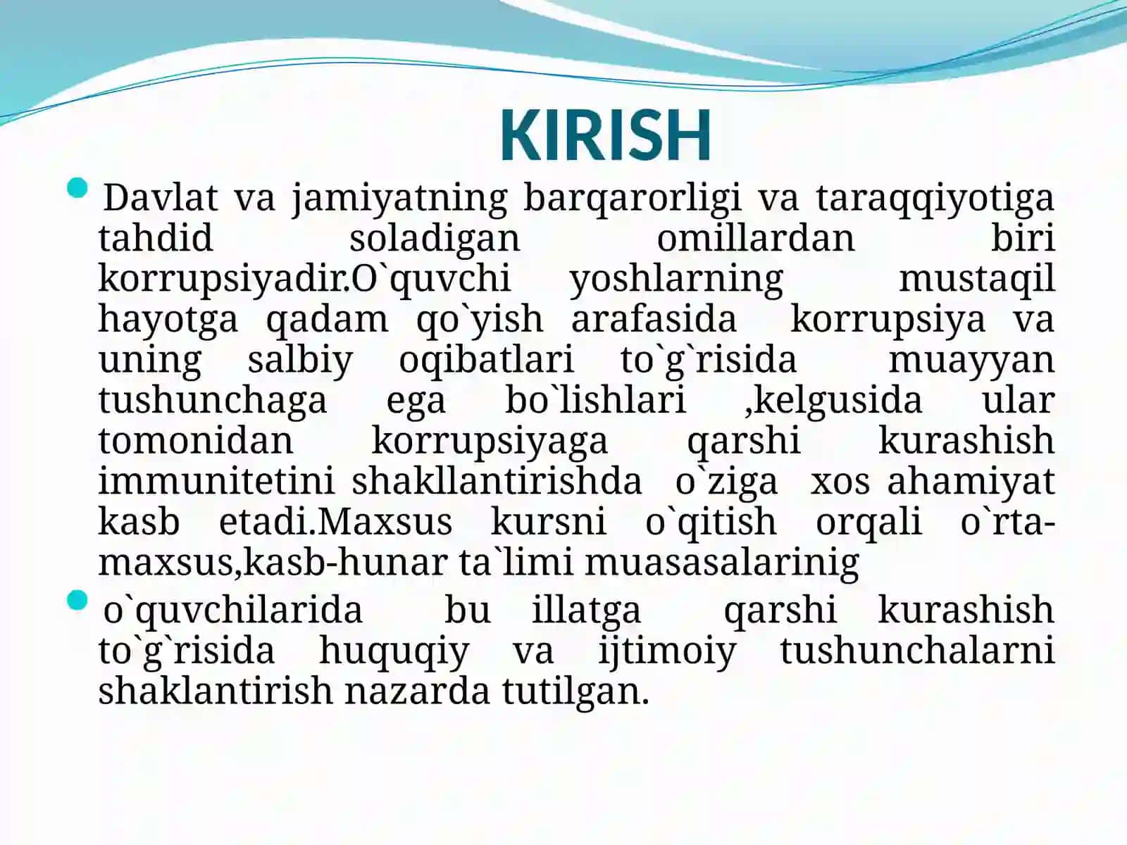 Korrupsiyaga qarshi kurash mekanizmlari 3