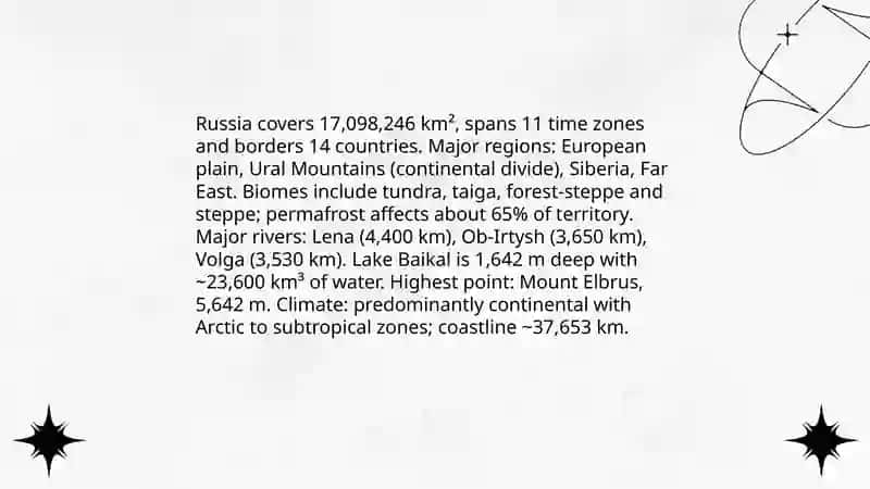 Rassiya Geografiyasi va iqlimi 3