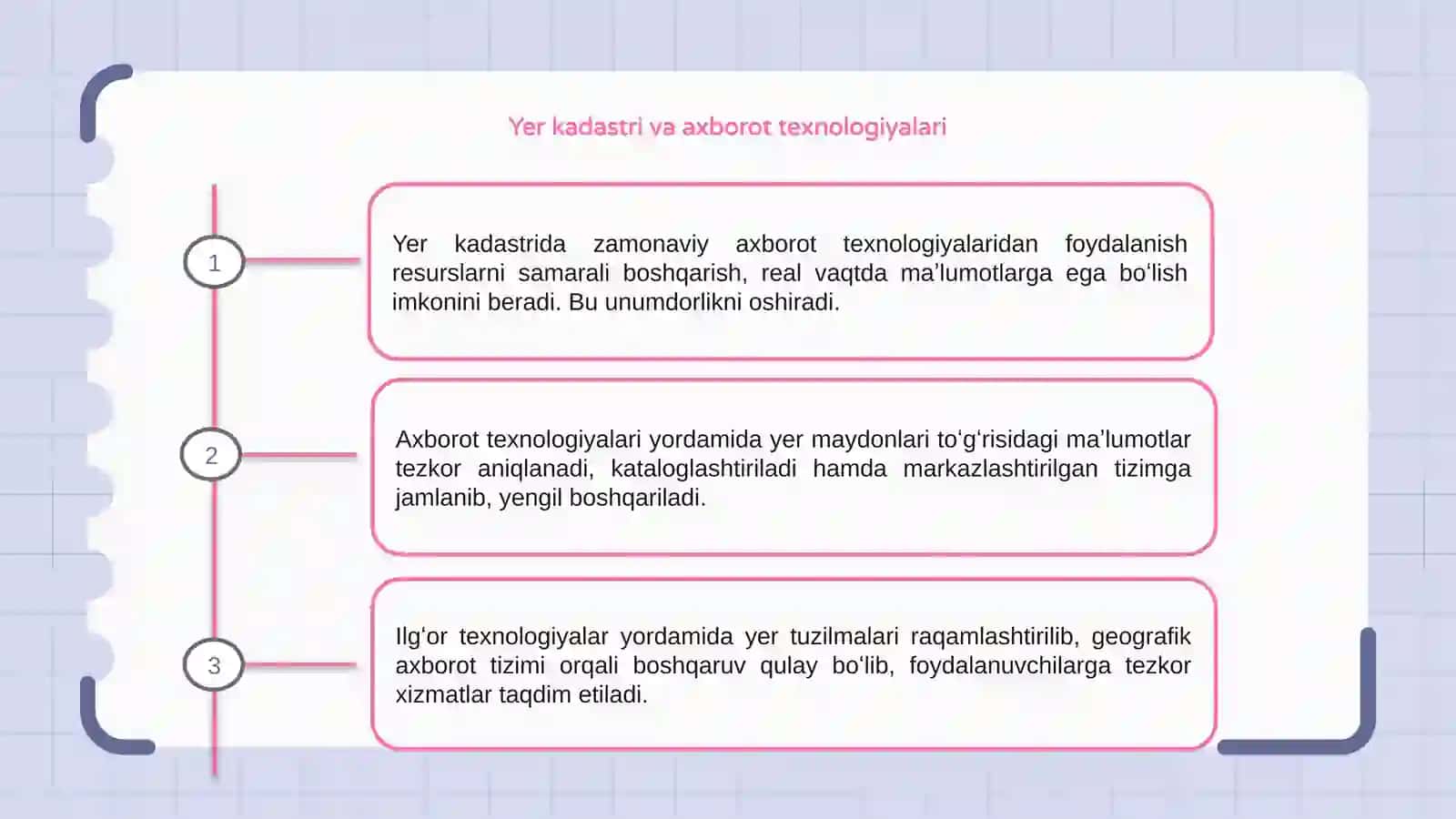 Yer kadastri va axborot texnologiyalari 3