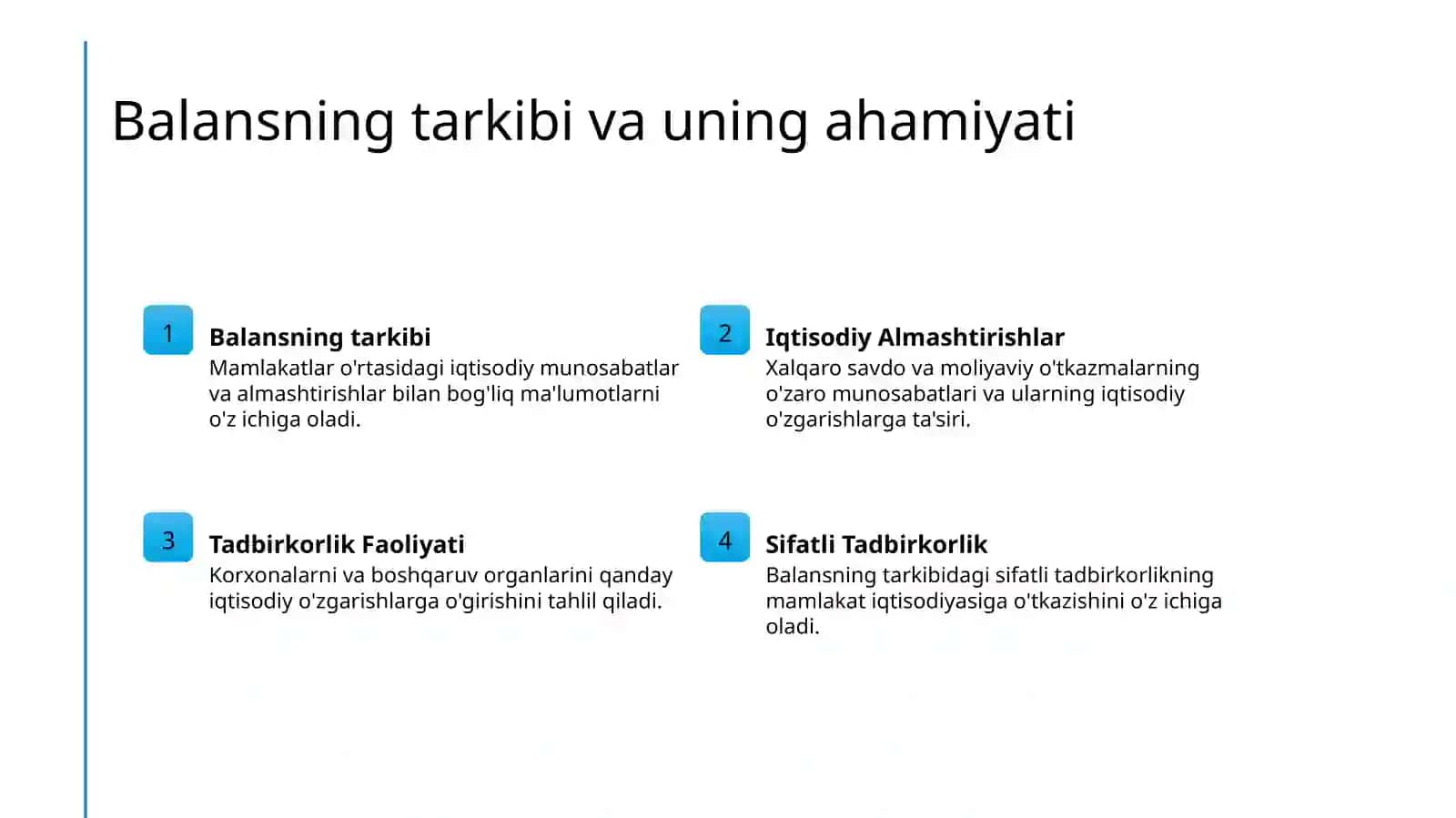 Toʻlov balansi va Valyuta kursi 3