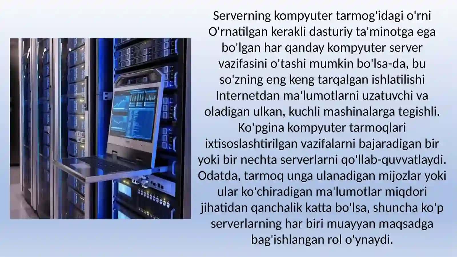 Server foydalanuvchilarining huquqlari haqida ma'lumot berish va tushintirish 3
