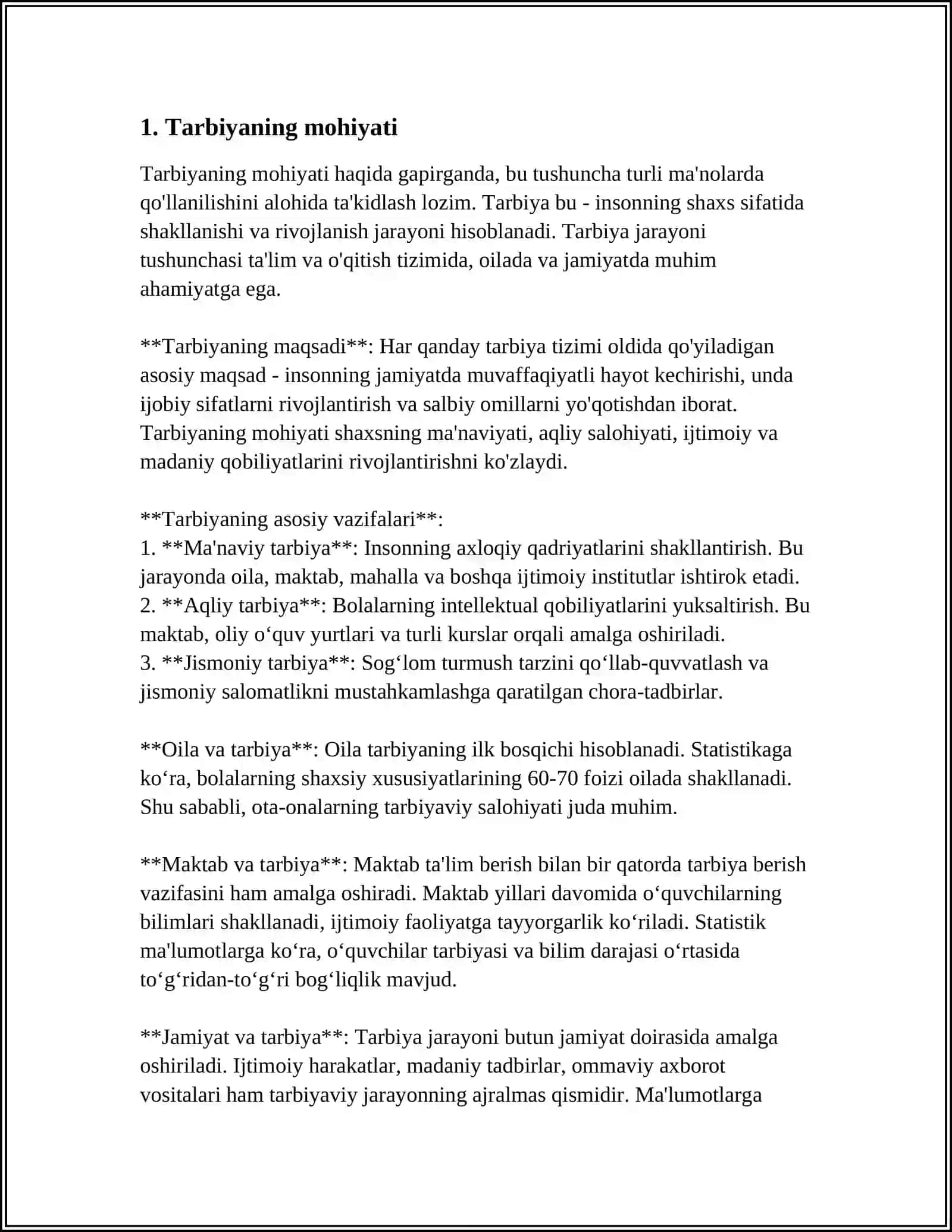 TARBIYANING MAQSAD VA VAZIFALARI 3