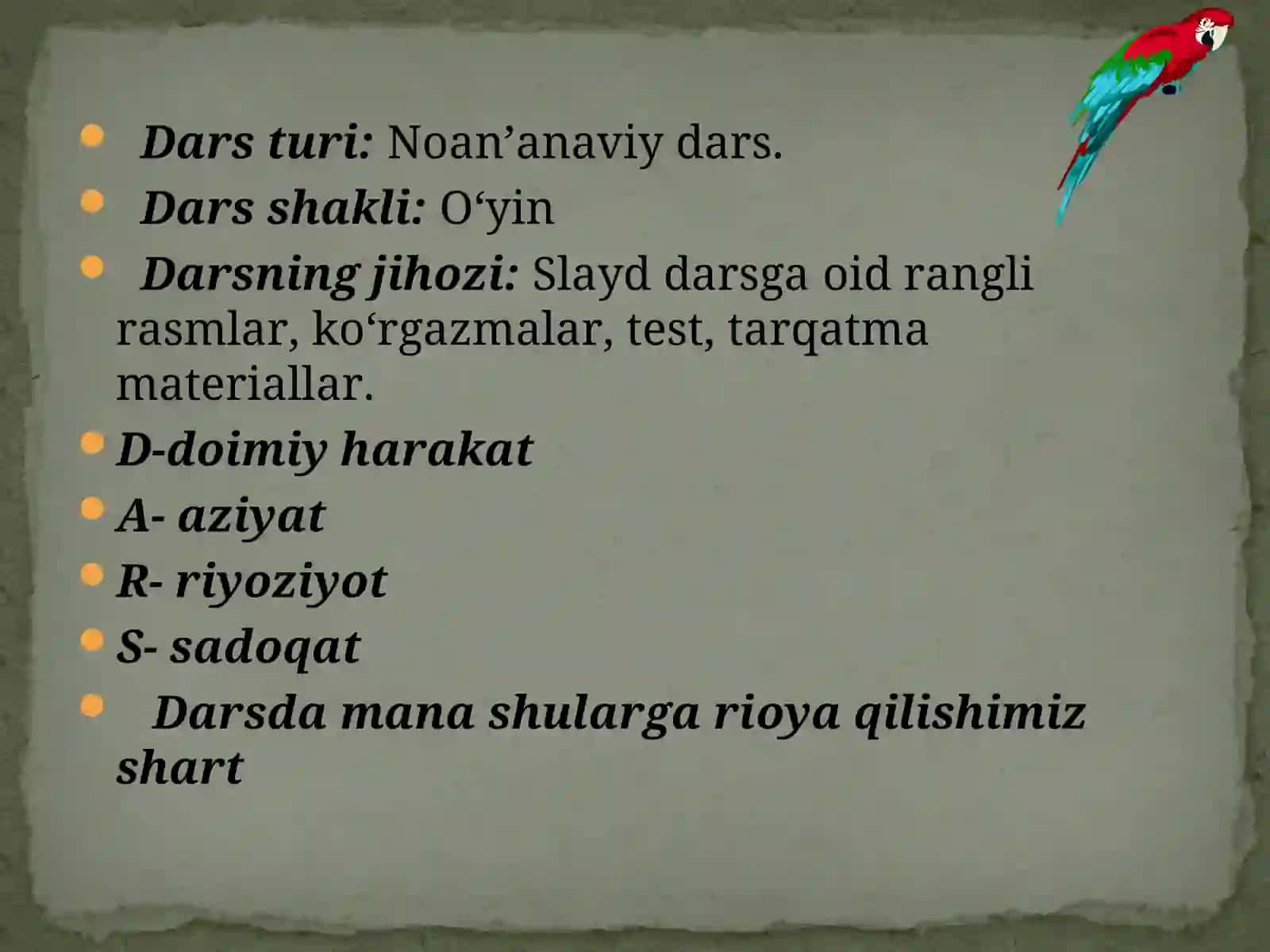 Fe’l zamonlari 3