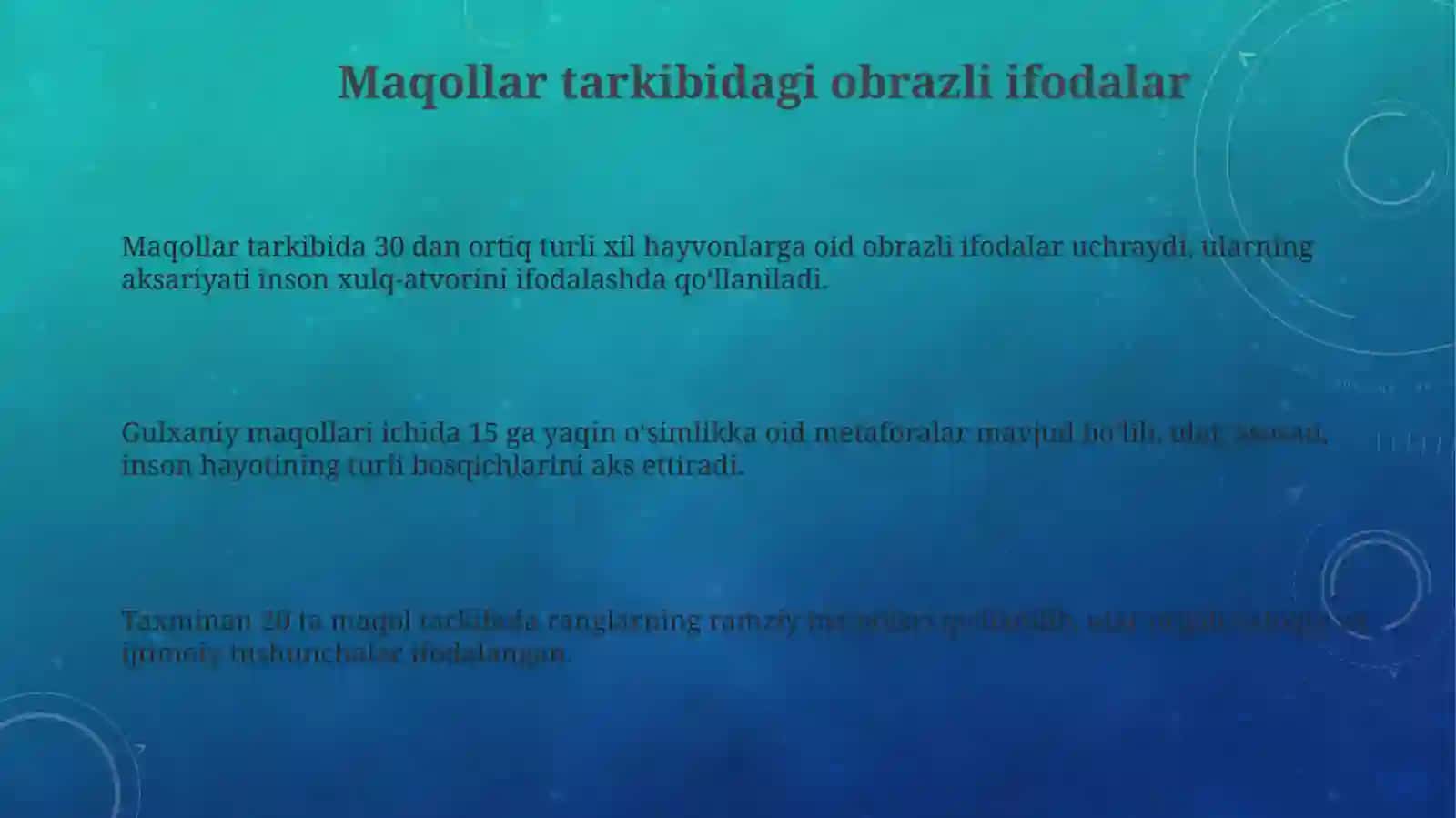 Gulxaniy Zarbulmasal asari tahlili 3