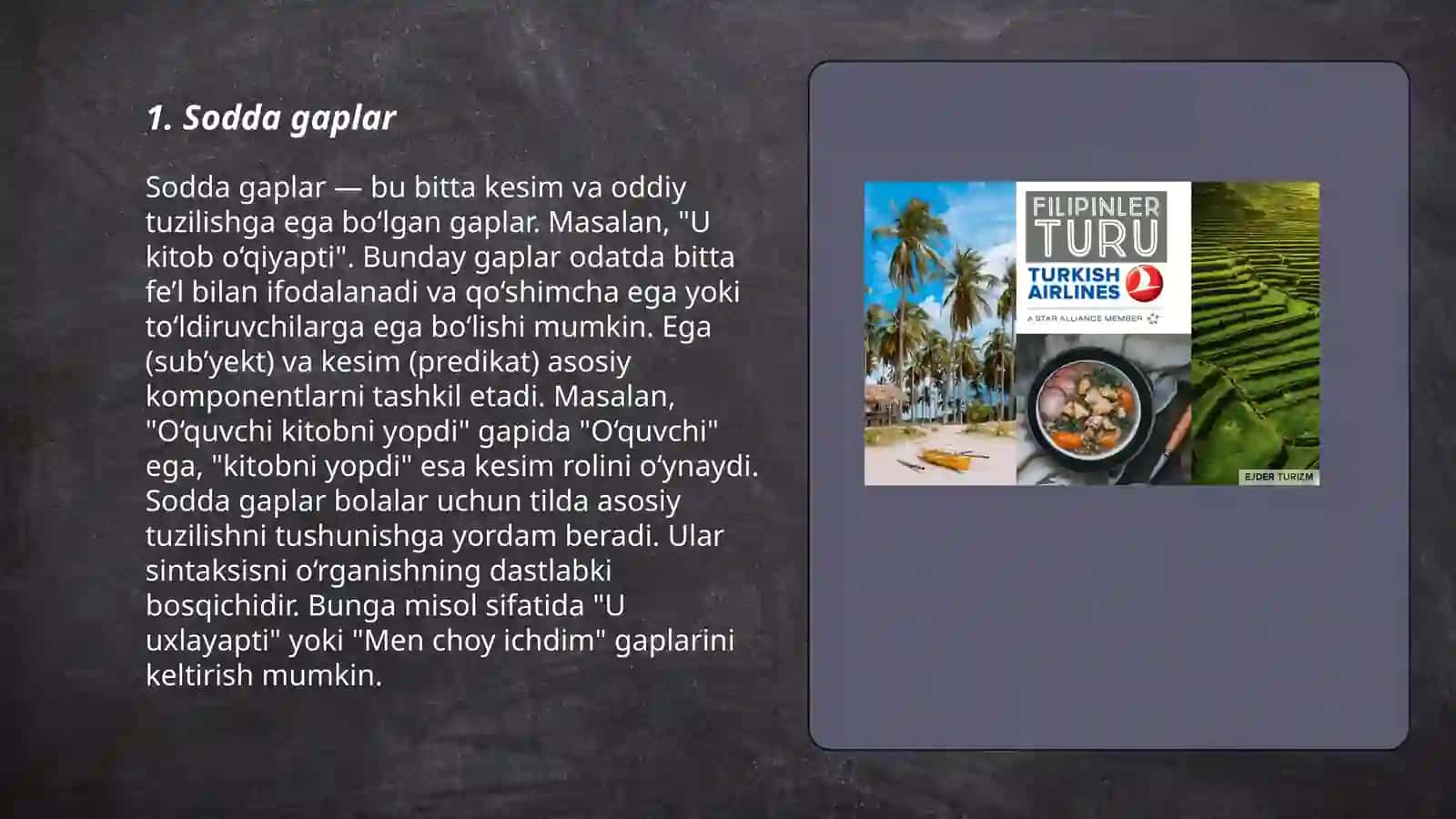 Sodda gaplar 3
