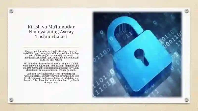 Shaxsiyma'lumotlarnihimoyaqilishtexnologiyalari 3
