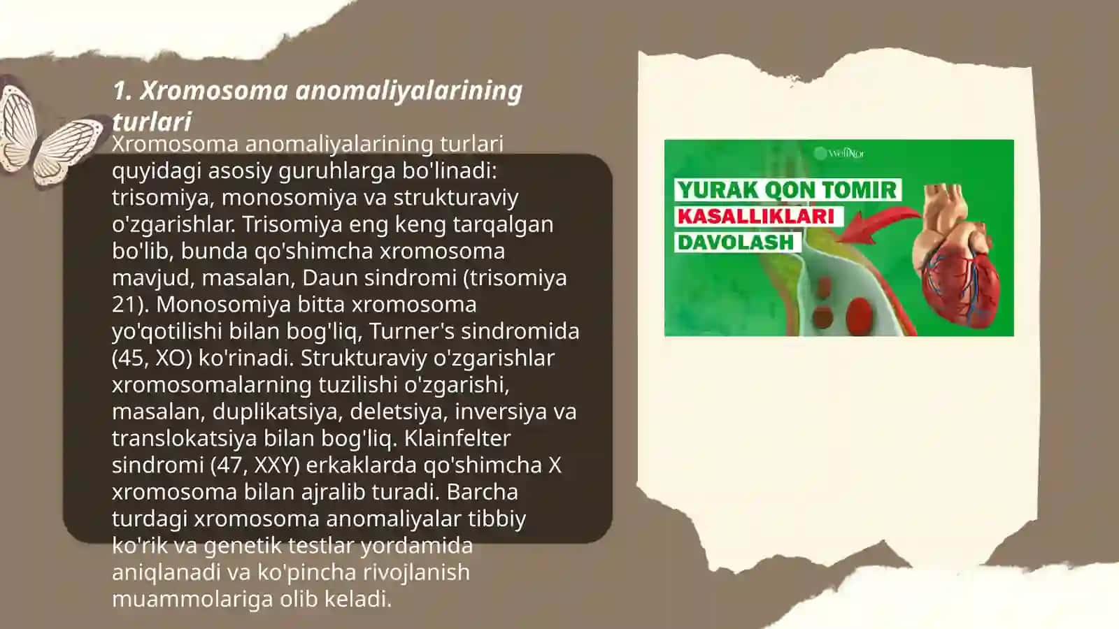 Xromasoma kasalliklari 3
