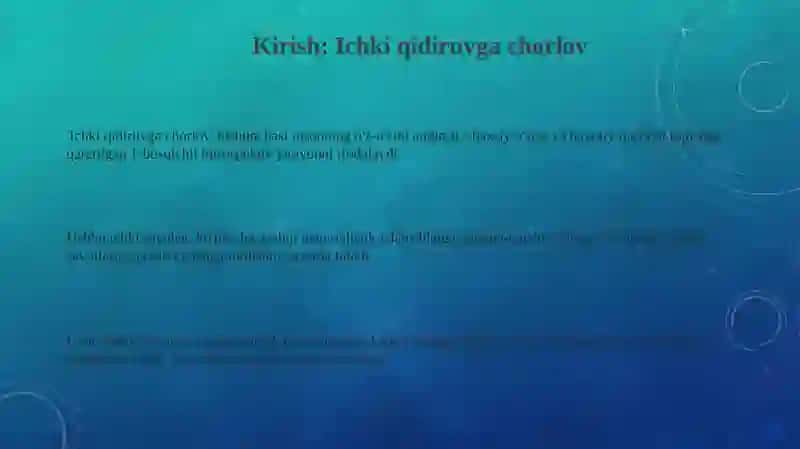 Jaloliddin Rumiyning "Ichindagilar ichingdadur" 3