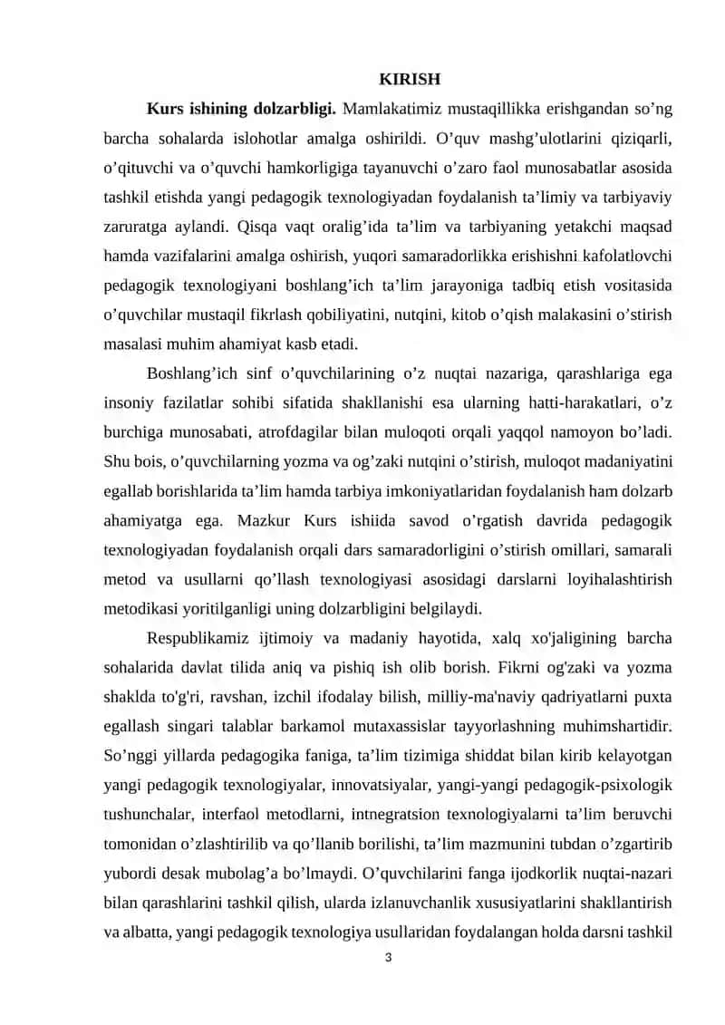 Savod o'rgatish jarayonida mashq turlaridan foydalanish 3