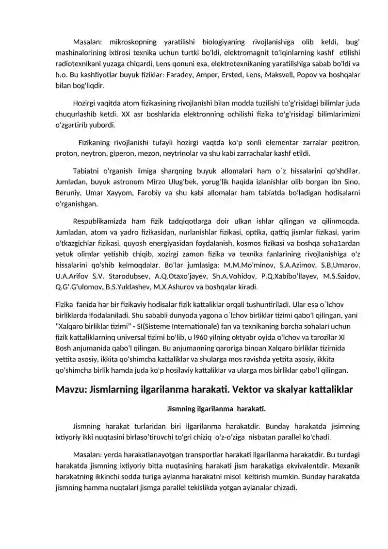Fizika fani 3