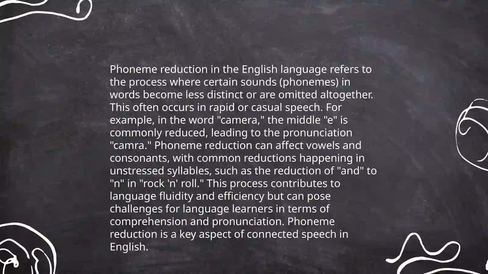 Phoneme Reduction in English Language 3