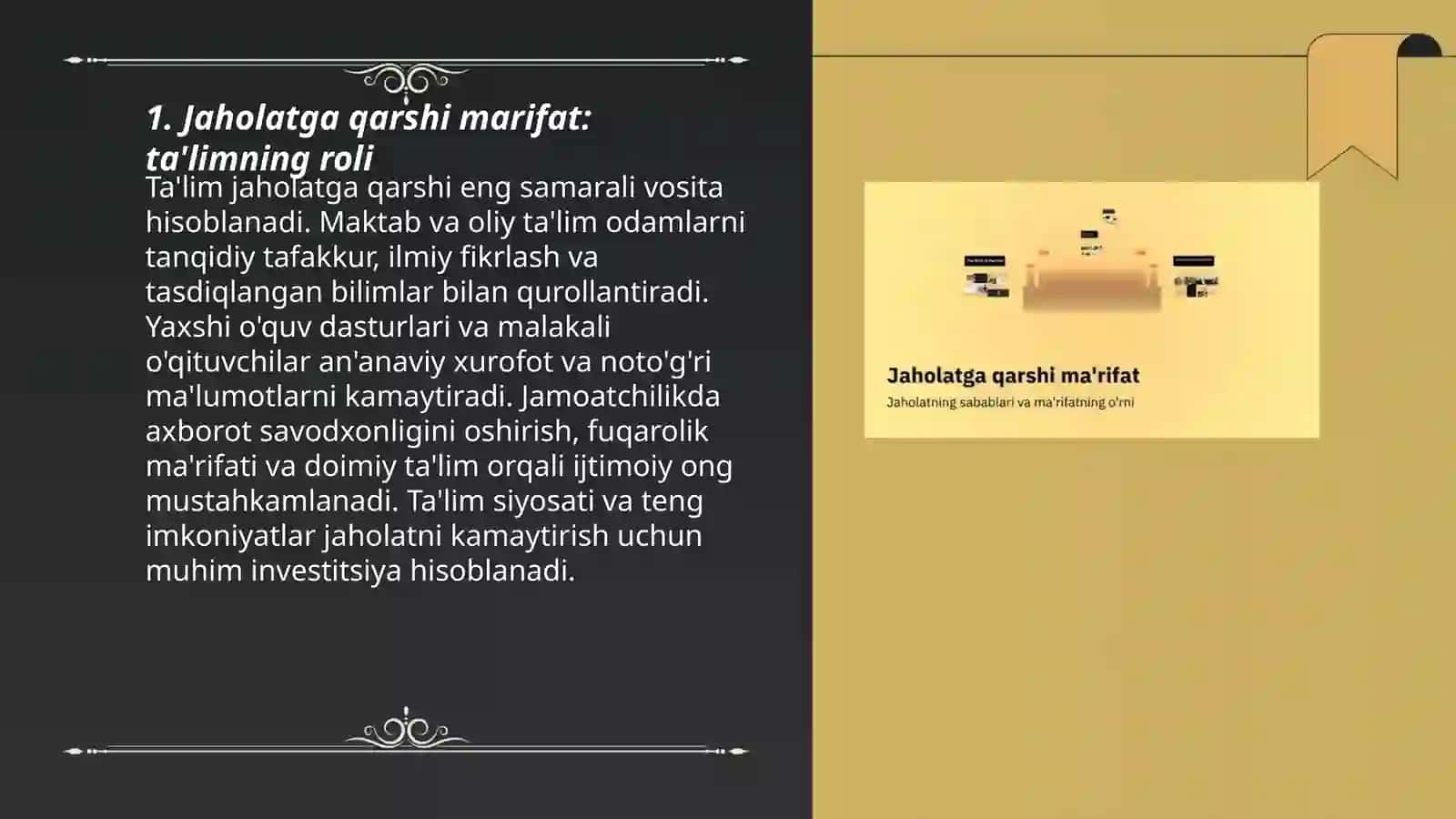 Jaholatga qarshi marifat 3