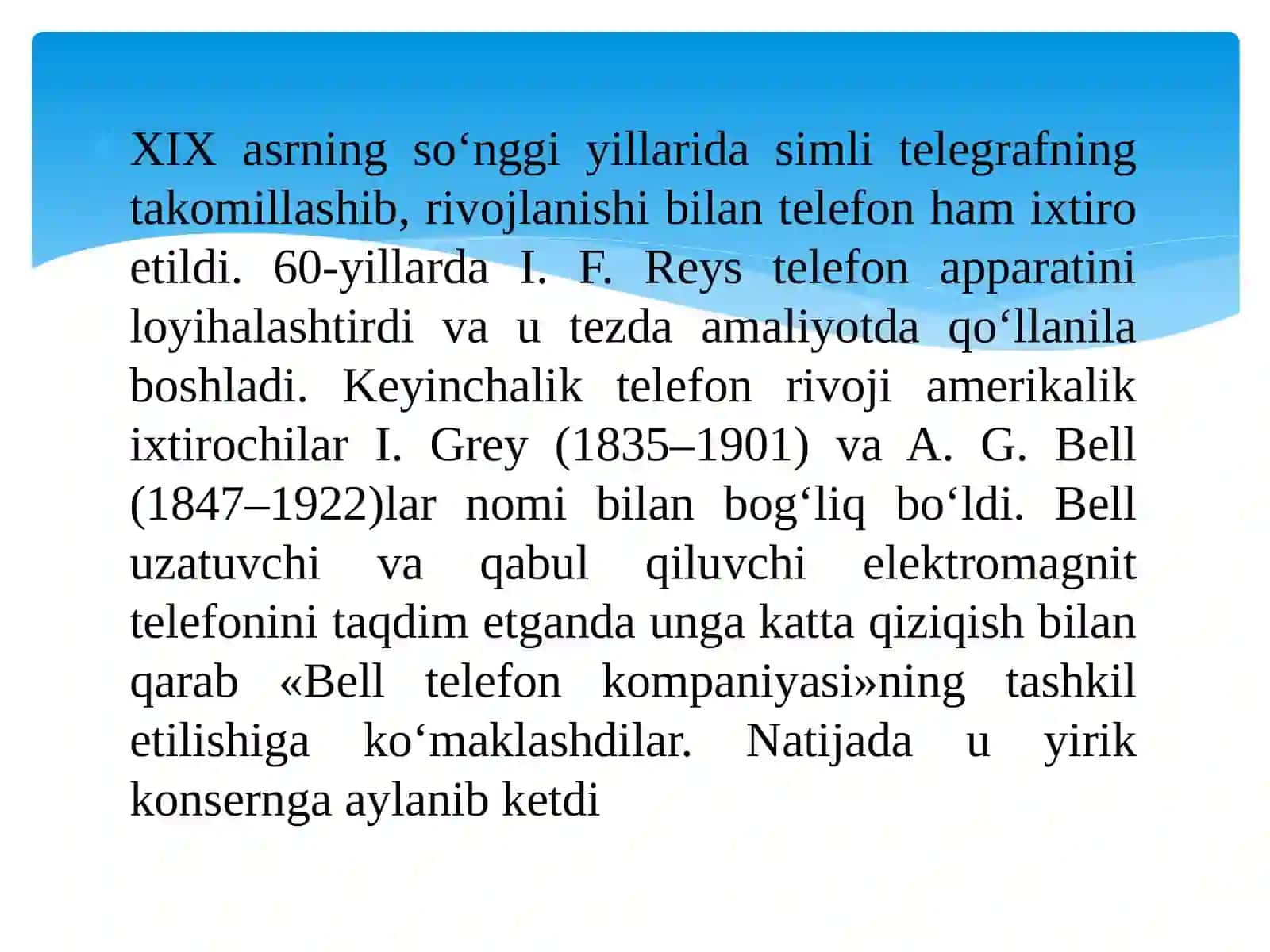 Mobililovalarning rivojlanish tarixi 3