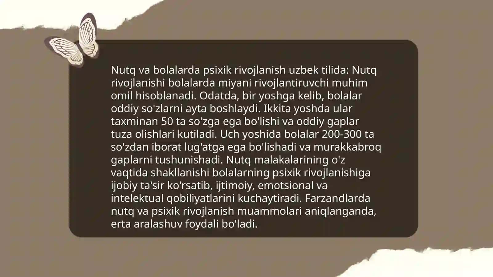Bolani psixik rivojlanishida nutqning roli 3