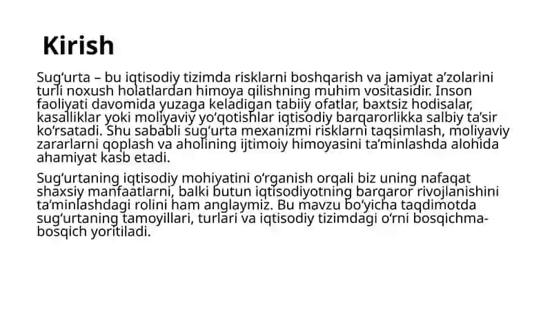 Sugʻurtaning iqtisodiy mohiyati 3