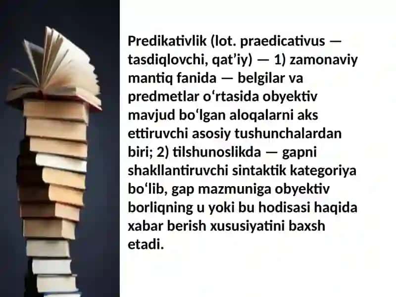Gapda predikatsiya va kesmlik kategoriyasining mohiyati 3