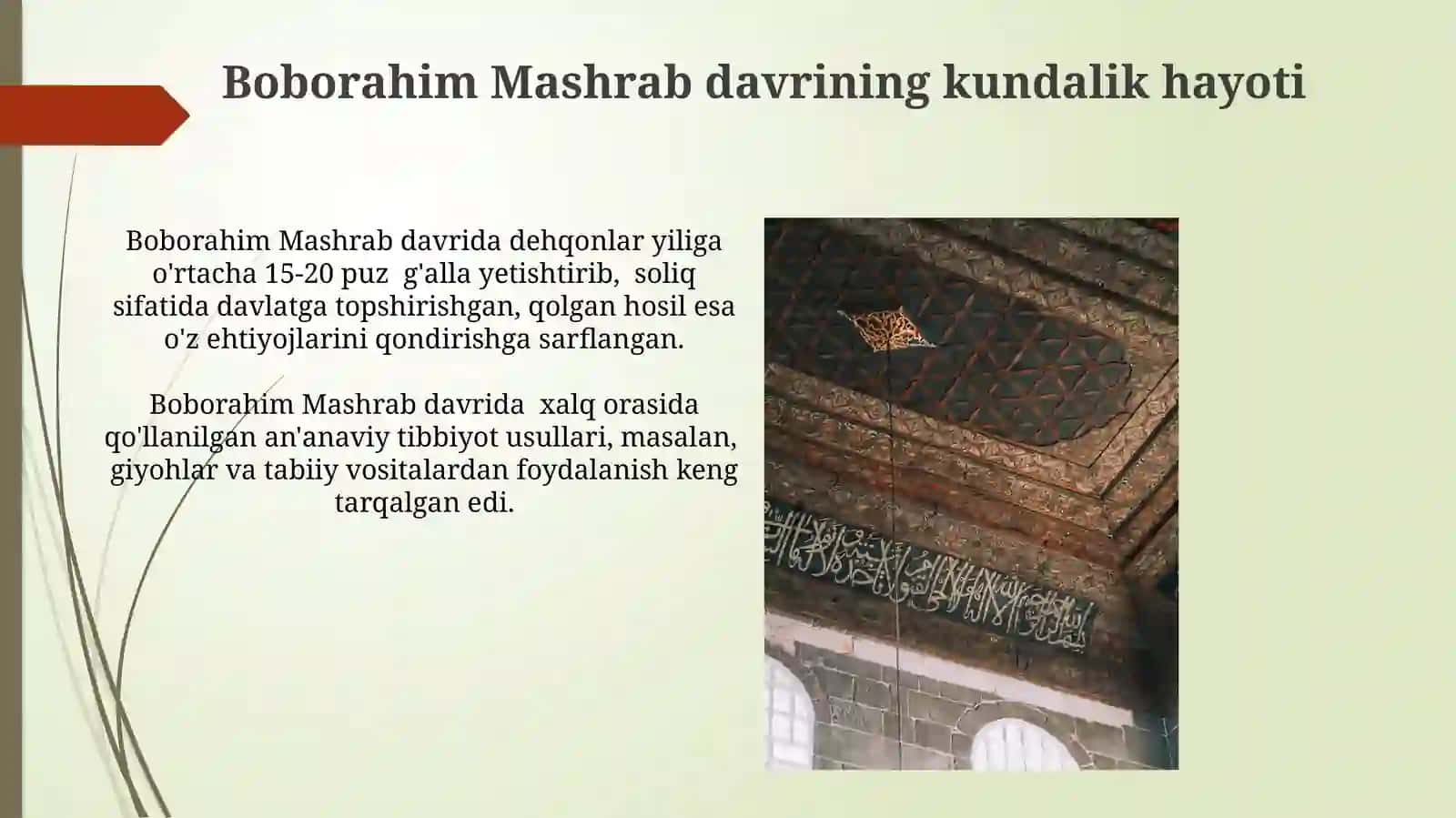Boborahim Mashrab yashagan davr tarixiy va madaniy hayotida 3