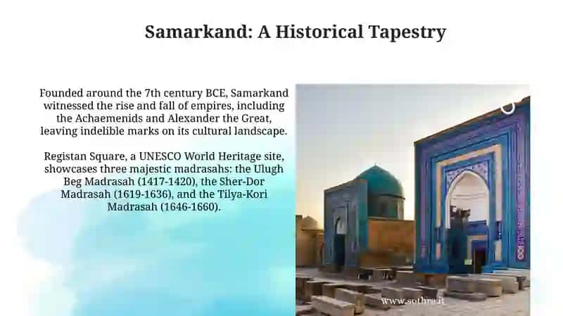 Samarkand: Crossroads of History and Culture 3