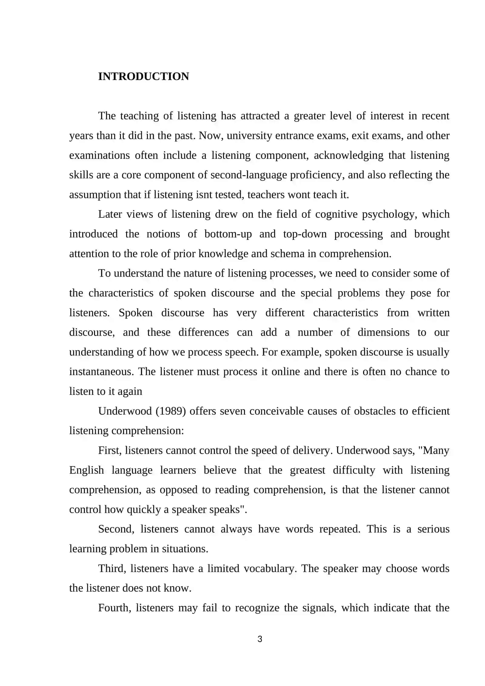 CREATING PRE-, WHILE-, POST-LISTENING ACTIVITIES. INTEGRATING PHONOLOGY IN LANGUAGE SKILLS CLASSES 3