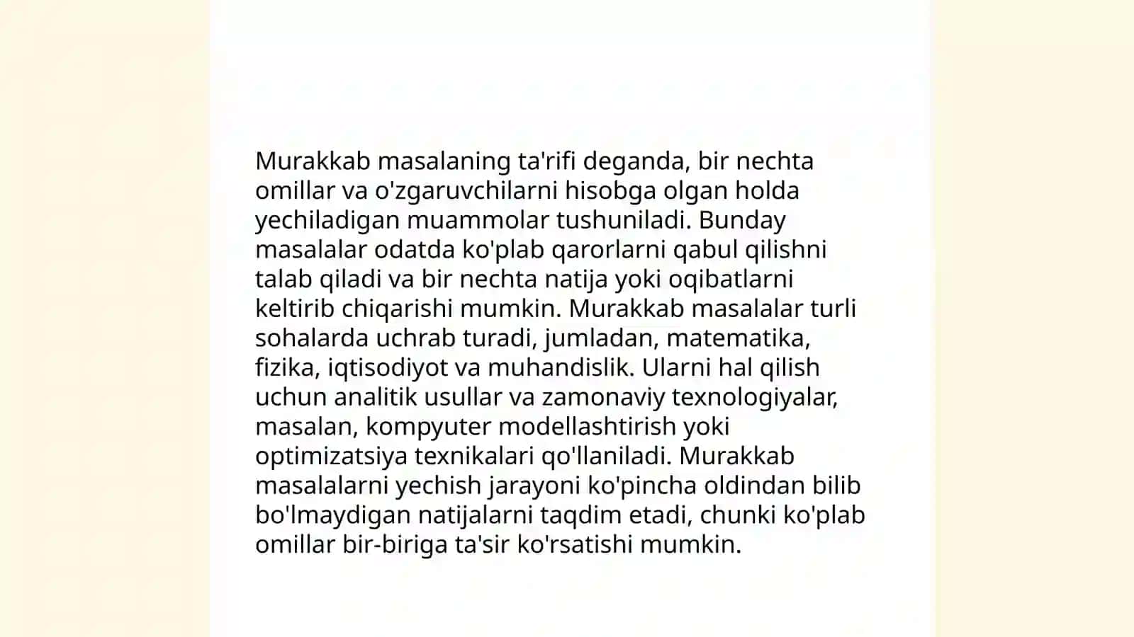 Murakkab masala tushinchasi 3