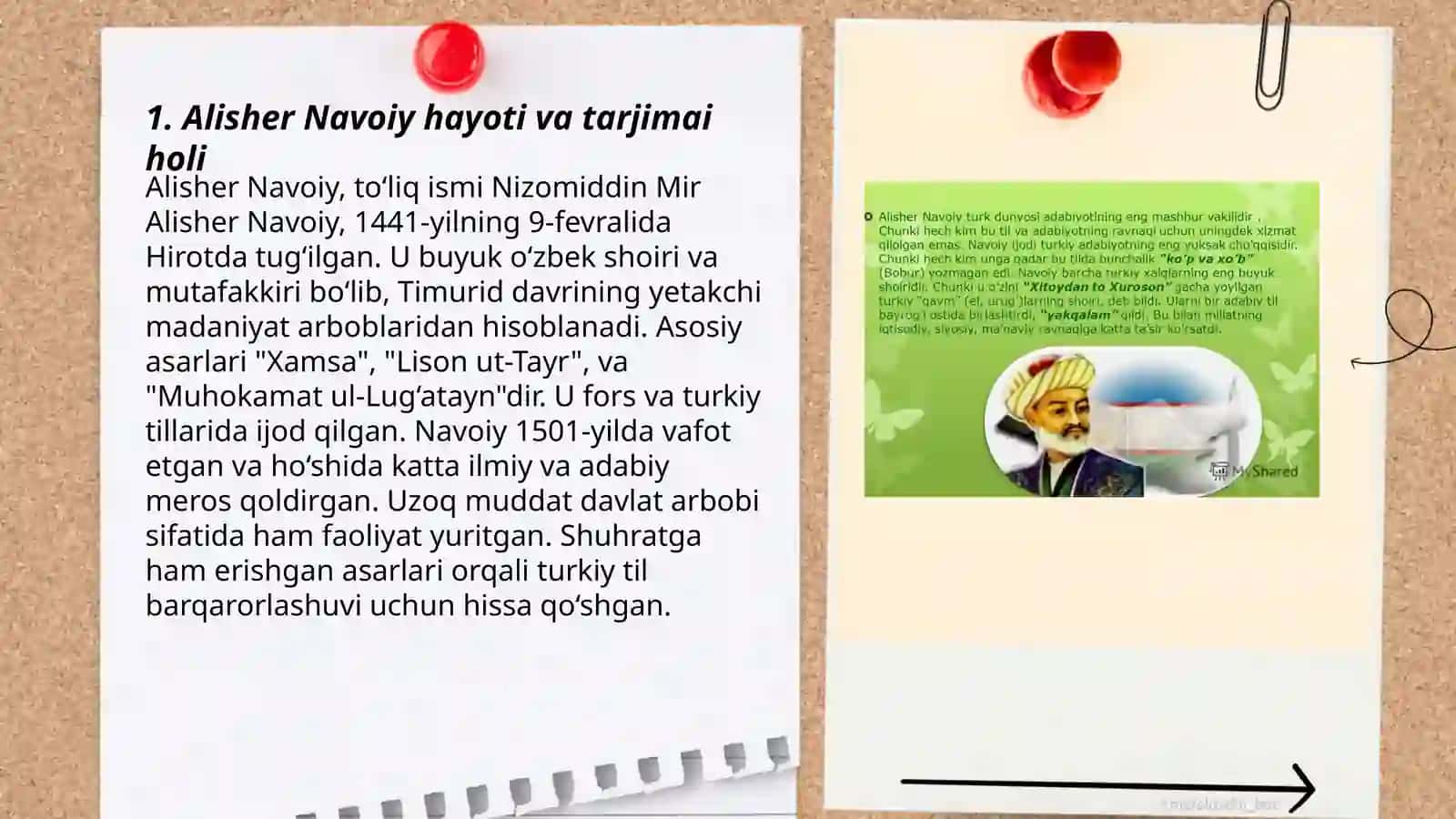 Alisher Navoiy hayoti va ijodi 3