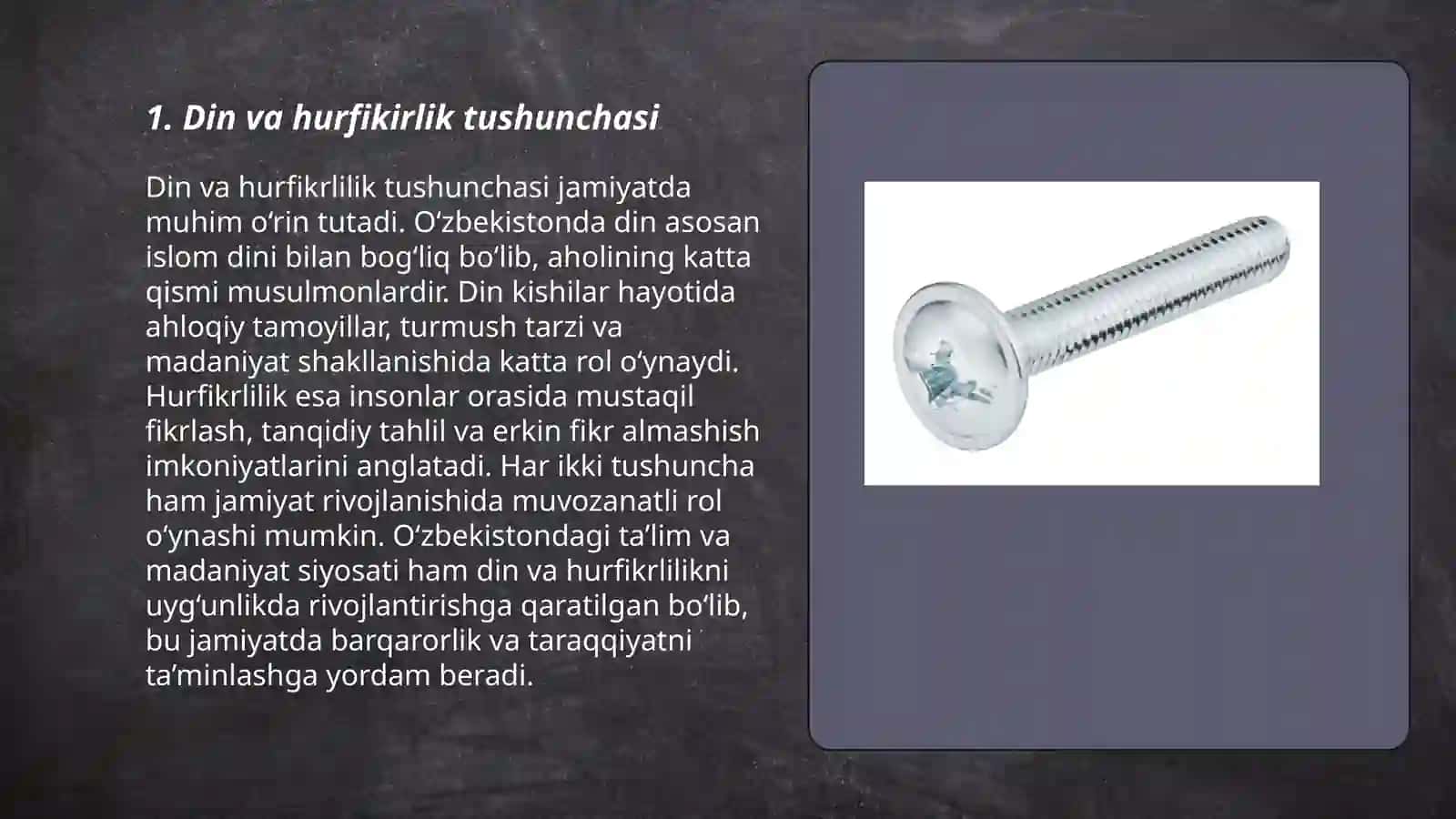 Din va hurfikirlik 3