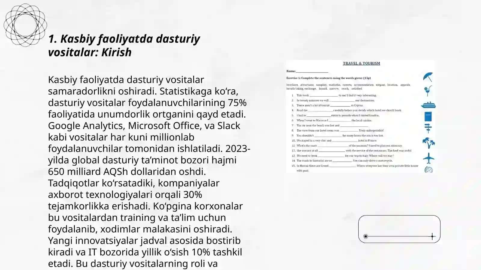 Kasbiy faoliyatda dasturiy vositalar 3