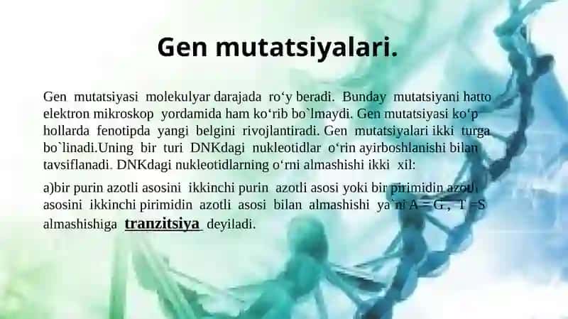 Xromosoma va genom mutatsiyalari 3
