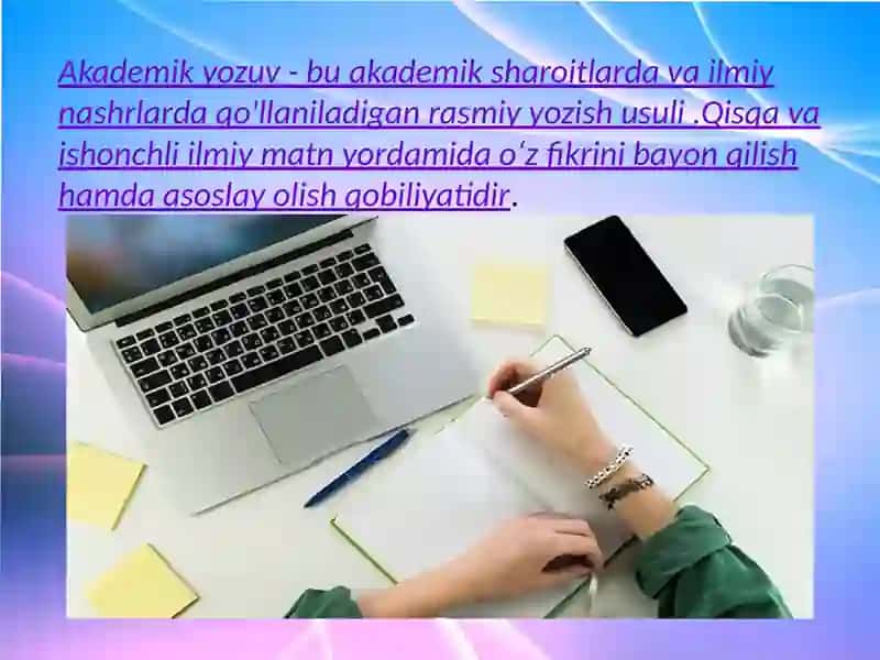 Akademik yozuv va axborot 3