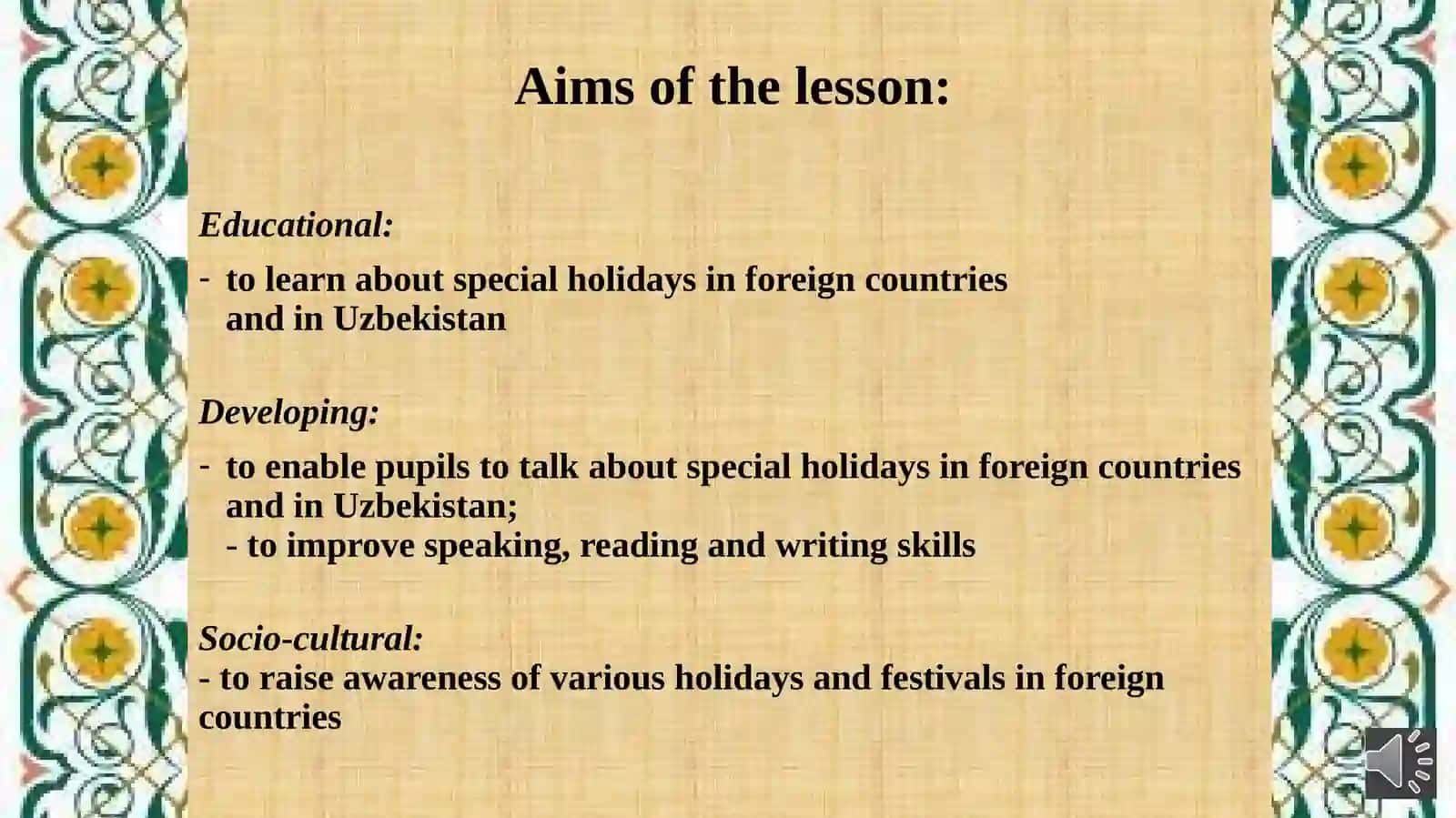 Special holidays around the world 3