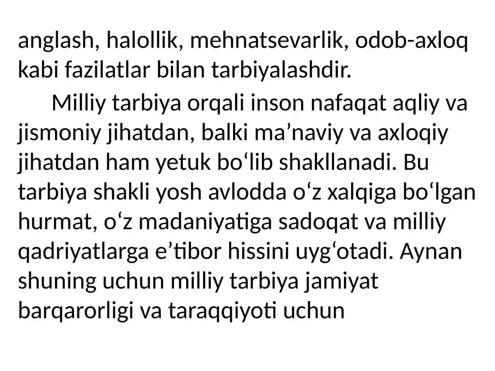 Milliy tarbiya tizimda etnamadaiy qadriyatlarning roʻli 3